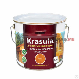 Пропитка для дерева KRASULA 0,85 кг 