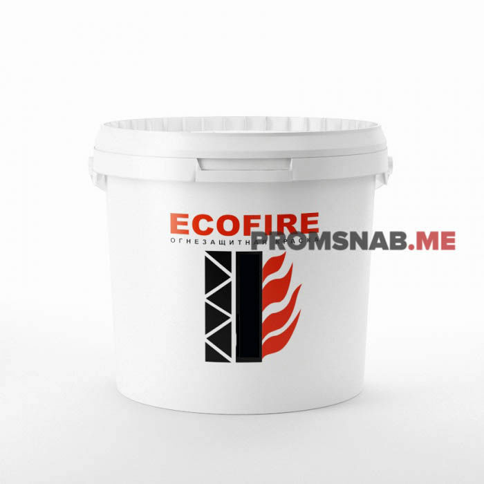 Огнезащитная краска для металла Ecofire