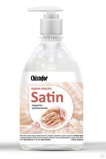 Крем-мыло жидкое Chistofor Satin (0,5 л) 