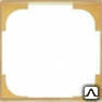 ABB Basic55 Декоративная вставка в рамку, оранжевый (1726-0-0225) /уп.10шт/