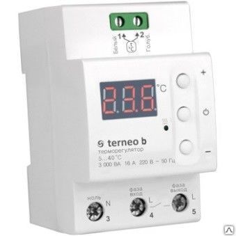 Терморегулятор цифровой terneo b до 3,0 кВт
