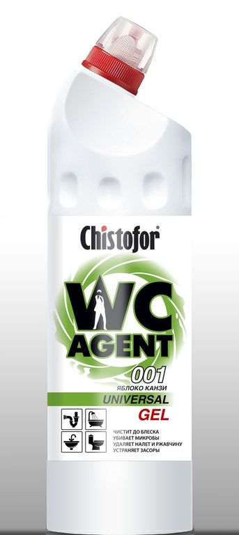 Универсальное моющее средство Chistofor WC Agent 001 Universal (0.75 л)