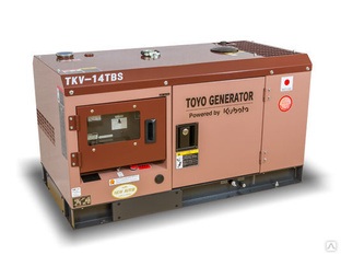 Дизельный генератор Toyo TKV-14TBS с АВР 