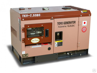 Дизельный генератор Toyo TKV-7.5SBS с АВР 