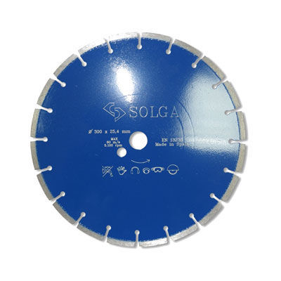 Диск алмазный Solga Diamant PROFESSIONAL сегментный 300x25,4 мм