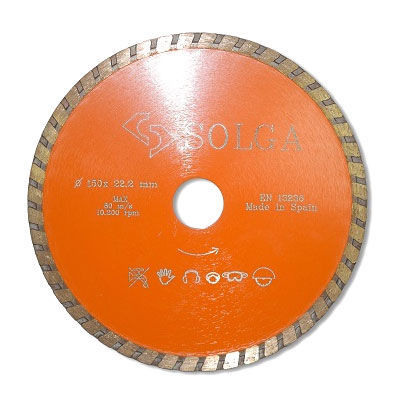 Диск алмазный Solga Diamant BASIC турбо 150x22,23 мм