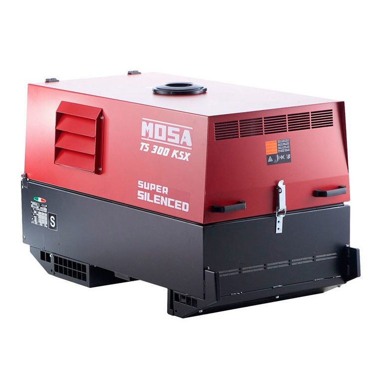 Дизельный сварочный генератор MOSA TS 300 KSX/EL