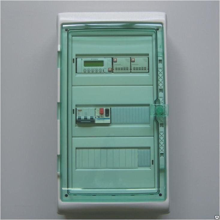 Шкаф управления приточными установками (вода, электричество)