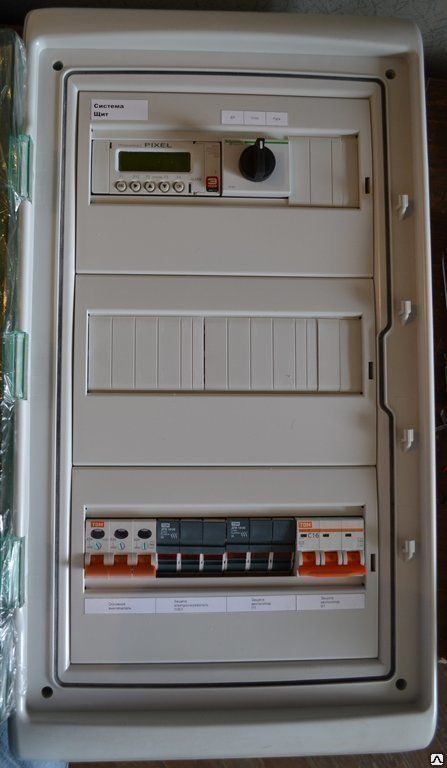 Шкаф управления приточными установками (вода, электричество) 3
