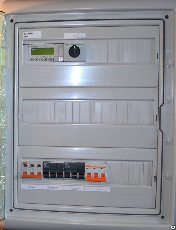 Шкаф управления приточными установками (вода, электричество) 5