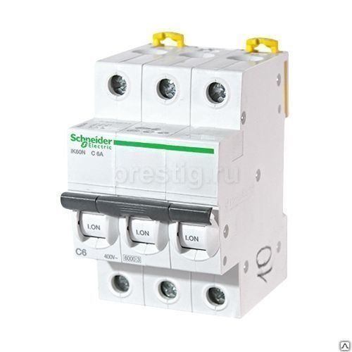 Автоматический выключатель Acti 9 iC60N (SCHNEIDER ELECTRIC) 1