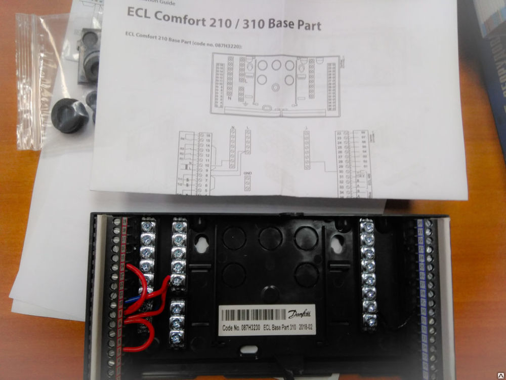 Клеммная панель ECL310 (Danfoss)
