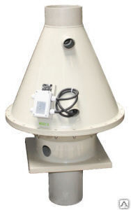 Вентилятор крышный пластиковый для агрессивных сред DVP (Systemair) 