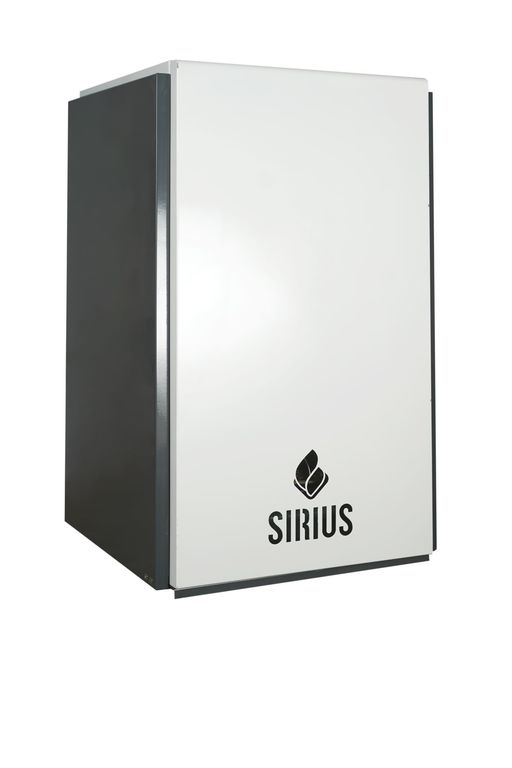 Напольный котел для отопления дома "Sirius" КС-ГВ-30 (двухконтурный)