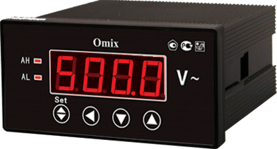 Вольтметр цифровой Omix P94-V-1-0.5-K-I420