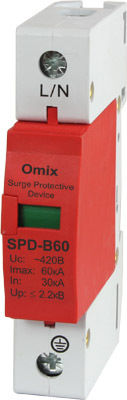Устройство защиты от импульсных перенапряжений Omix SPD-B60/1-420