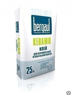 Клей облицовки печей keramik termo 25 кг bergauf