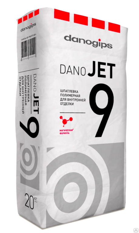 Шпатлевка полимерная Danogips DANO JET 9
