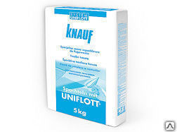 Шпаклевка KNAUF "Унифлот" не трескается и не дает усадки 5 кг, цена в ...