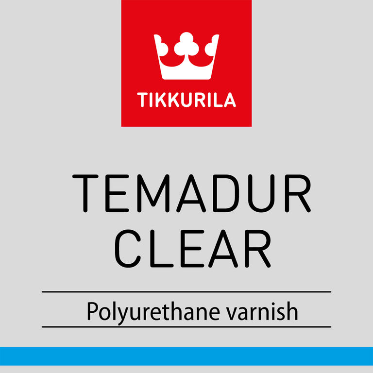 Полиуретановый лак Темадур Клиэ (Temadur Clear) 4,5л