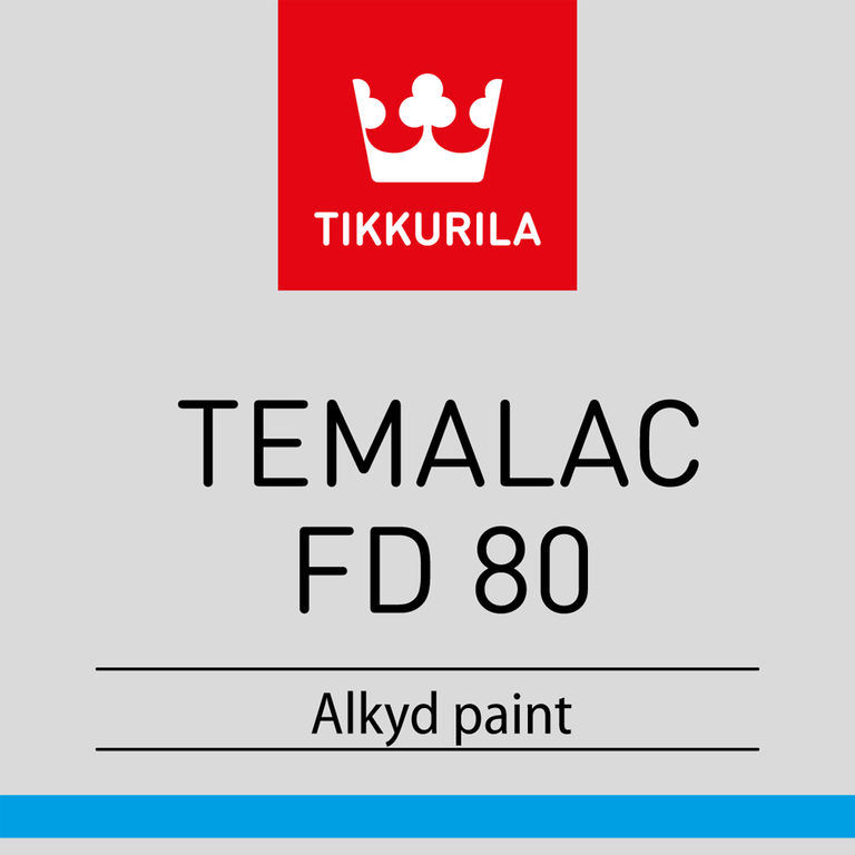 Эмаль высокоглянцевая Темалак ФД 80 (TEMALAC FD 80) TVL 18л