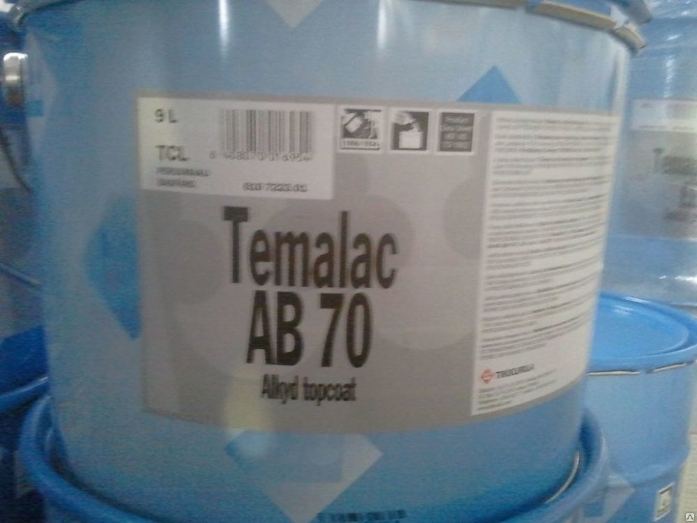 Алкидная эмаль Темалак АБ 70 Тиккурила (TEMALAC AB 70)
