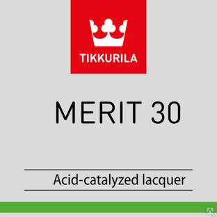 Двухкомпонентный лак кислотного отверждения Мерит30 (Merit30)Тиккурила. 20л 