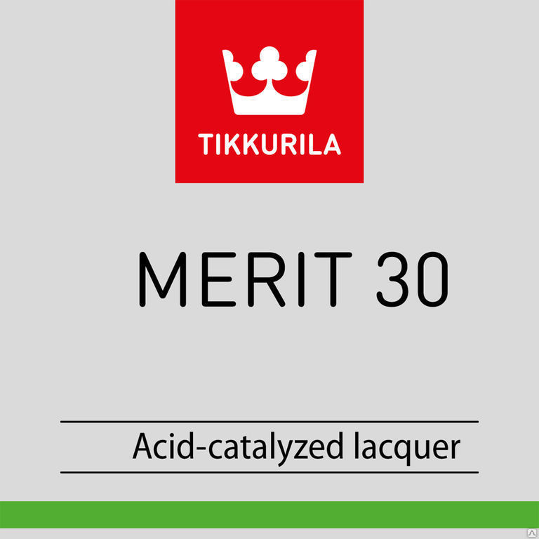 Двухкомпонентный лак кислотного отверждения Мерит 30 (Merit 30)Тиккурила