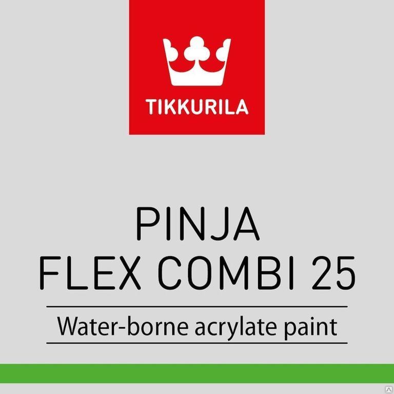 Водная полу-акрилатная краска (Pinja Flex Combi 25) Tikkurila