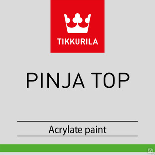 Водная акрилатная краска Пинья Топ (Pinja Top). Tikkurila. VVA / 18 л. 