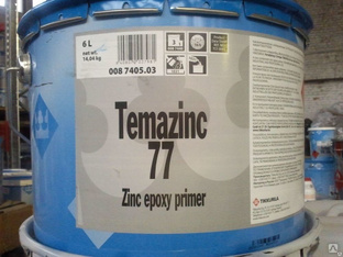 Темацинк 77 Тиккурила Краска эпоксидная (TEMAZINK 77). 6 л. 