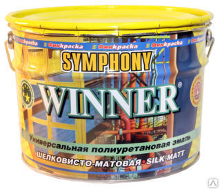 SYMPHONY (Симфония) WINNER универсальная полиуретановая эмаль 2,7л