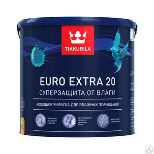 Краска Tikkurila EURO EXTRA 20 А 0,9 л