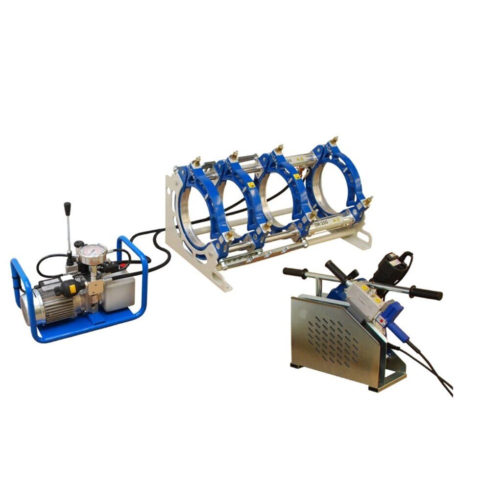 Аппарат для стыковой сварки пластиковых труб (ПЭ, ПП) ТМ 160 ECO Сварочные аппараты