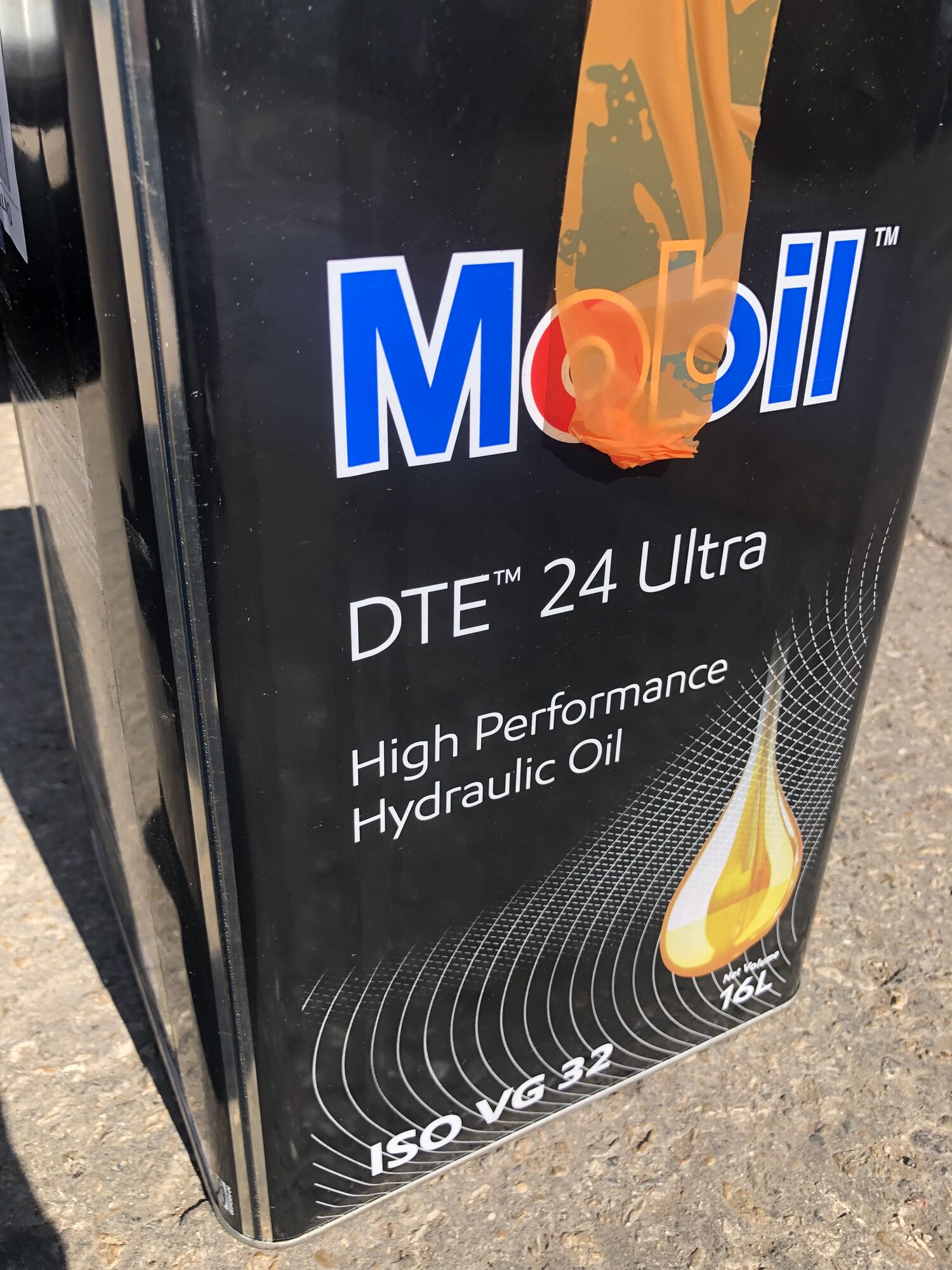 Масло гидравлическое MOBIL DTE 24 Ultra, 16л