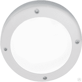 Ecola GX53 LED B4139S светильник накладной IP65 матовый Круг алюмин. 1*GX53 Белый 