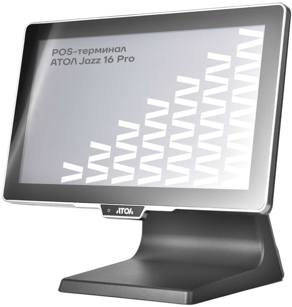 POS терминал-моноблок АТОЛ JAZZ 16 Pro, v2, MSR, SSD 128 GB, 8GB, без ОС. (57949) Атол