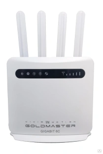 Роутер 4G Wi-Fi GIGABIT 6C, cat. 6, 2.4 + 5 ГГц, 2 разъема SMA для внешней антенны #1