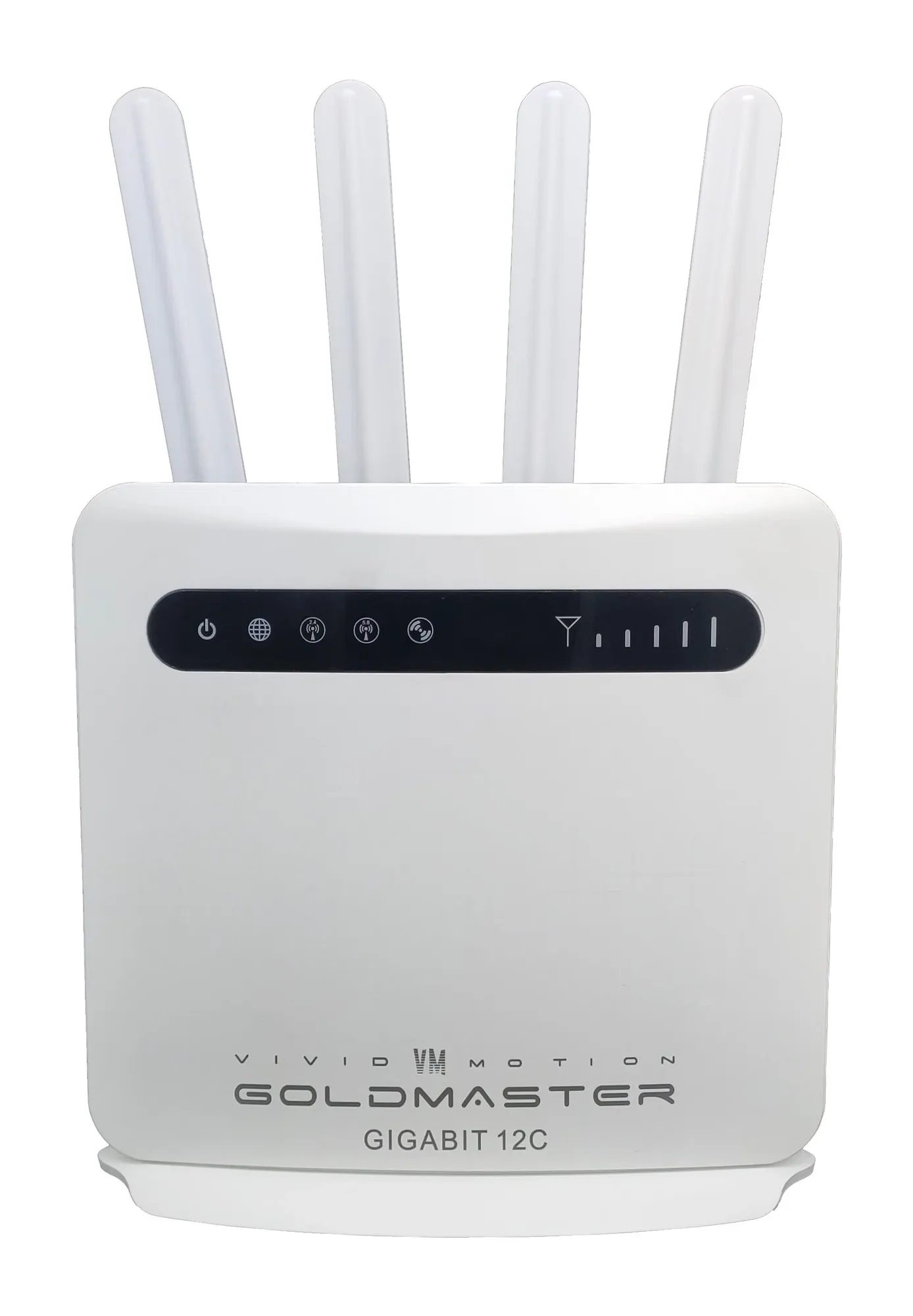 Роутер 4G Wi-Fi GIGABIT 12C, cat. 12, 2,4 + 5 ГГц, 2 разъема SMA для внешней антенны