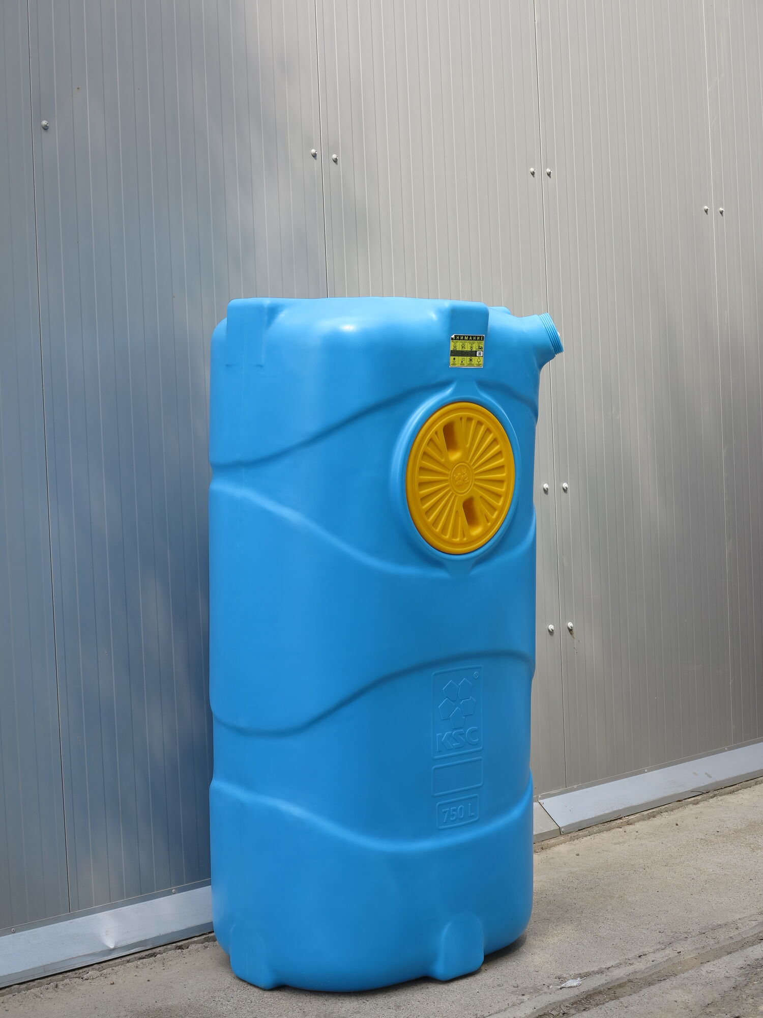 Накопительная пластиковая емкость для воды 1000 литров прямоугольная для хранения воды, канализация