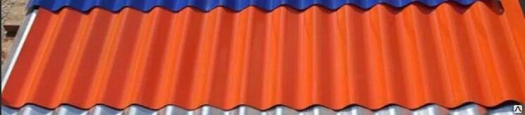 Профлист МП-18 (0.5 мм) NORMAN (2004-оранжевый)