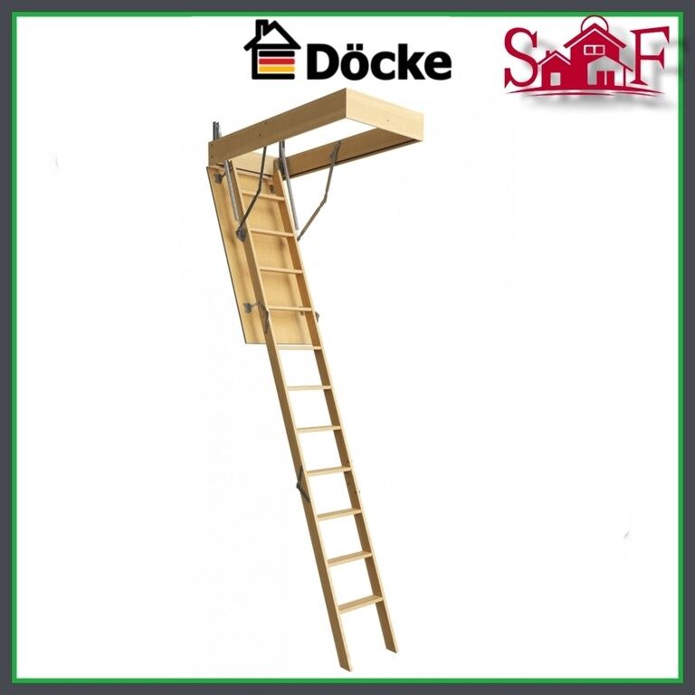 Чердачная лестница DOCKE DACHA 60x120x280 см