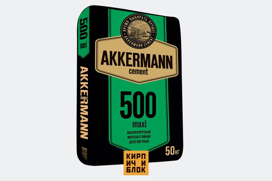Цемент Akkermann ПЦ500 Д0 50 кг