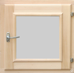 Окно для бани DoorWood (ДорВуд) 60*60 стеклопакет 