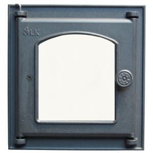 Дверца топочная LK 361 (250*280) стекло LK (ЛК)
