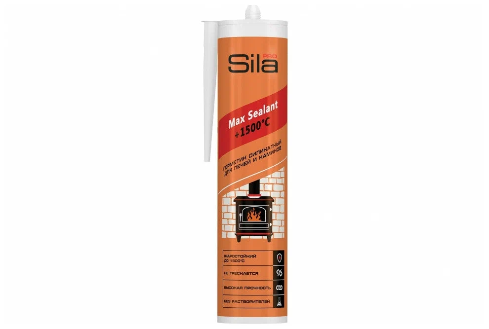 Герметик для печей Sila PRO Max Sealant 1500 280 ml Fireway(Файервэй)