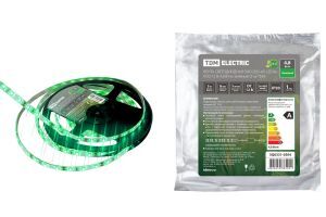 Лента светодиодная SMD2835-60 LED/м-IP20-12 В-4,8 Вт/м-зелёный (5 м) TDM ELECTRIC SQ0331-0304