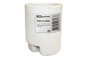 Патрон керамический E40 TDM ELECTRIC SQ0319-0006