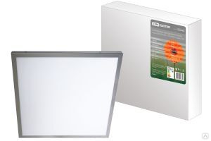 Ультратонкая светодиодная панель серии СВО 295х295, 15 Вт, 6000 К, хром, TDM ELECTRIC SQ0329-0024 