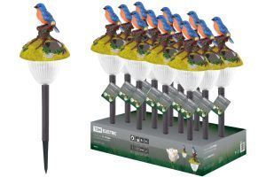 Светильник СП "Птицы" на солнечных батареях, меняют цвет, пластик, в ассортименте, ДБ, TDM ELECTRIC SQ0330-0113